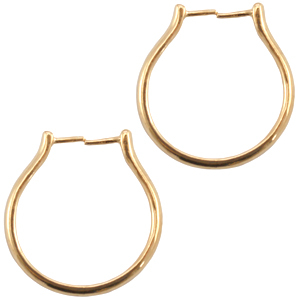 DQ Metall Ring Gold (Nickelfrei)