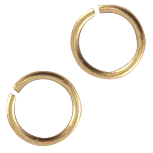 Metall DQ Bindering 6.5mm Antik bronze (Nickelfrei)