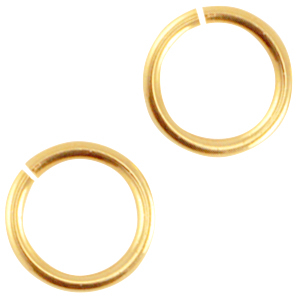 Metall DQ Bindering 4.5mm Gold (Nickelfrei)