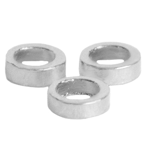 Zubeh&ouml;r Metall DQ Ring 2mm Antik silber (Nickelfrei)