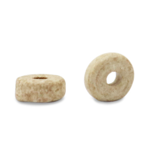 Perlen Griechische Keramik DQ 6mm Disc Sand beige