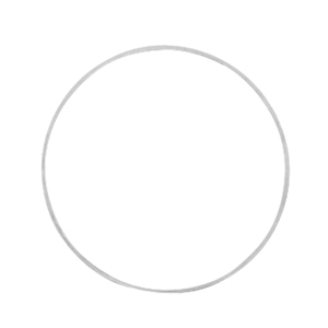 Zubeh&ouml;r Metall DQ Ring 25mm Antik silber (Nickelfrei)