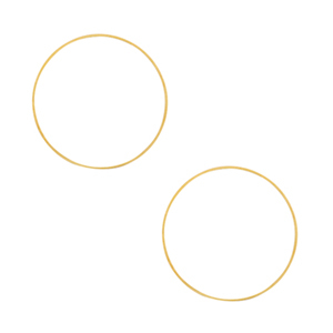 Zubeh&ouml;r Metall DQ Ring 10mm Gold (Nickelfrei)