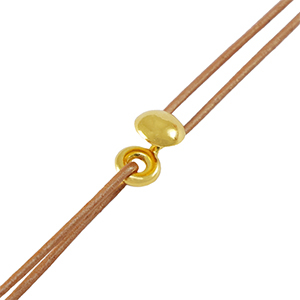 Zubeh&ouml;r Metall DQ Verschluss Gold (Nickelfrei)