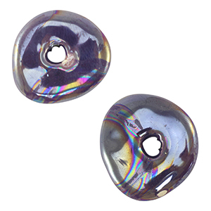 Perlen Griechische Keramik DQ Donut Violet