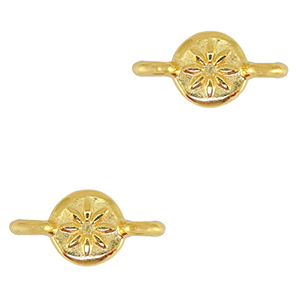 Anh&auml;nger Metall DQ Connector Gold (Nickelfrei)