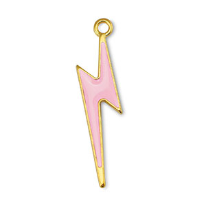 Anh&auml;nger Metall DQ Thunder Light Pink-Gold (Nickelfrei)