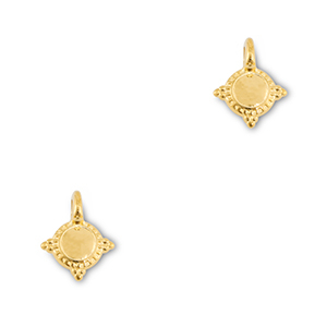 Anh&auml;nger Metall DQ Gold (Nickelfrei)