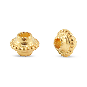 Perle Metall DQ Spacer Bali Gold (Nickelfrei)