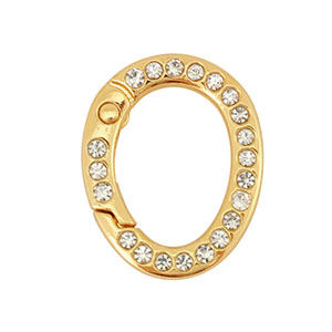 Farbiges Zubeh&ouml;r F&uuml;r Schl&uuml;ssel Anh&auml;nger Egg-Shaped Gold