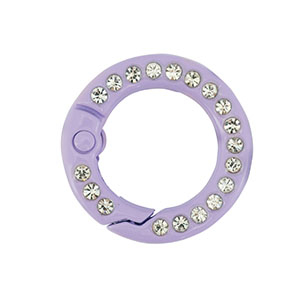 Farbiges Zubeh&ouml;r F&uuml;r Schl&uuml;ssel Anh&auml;nger Ring Purple