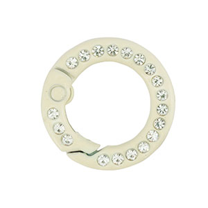 Farbiges Zubeh&ouml;r F&uuml;r Schl&uuml;ssel Anh&auml;nger Ring Off white