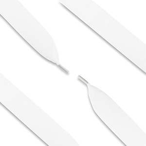 Musthave Schn&uuml;rsenkel Organza White