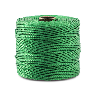 Nylon S-Lon Kordel 0.5mm Green