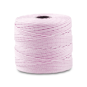 Nylon S-Lon Kordel 0.5mm Light lilac pink