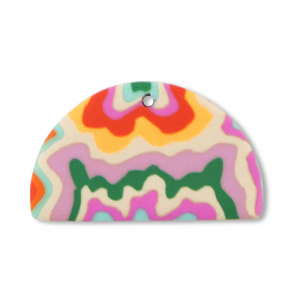 Anh&auml;nger Polymer Semicircle Multicolour