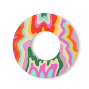 Anh&auml;nger Polymer Round Multicolour