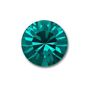 Preciosa SS29 Chaton Blue zircon