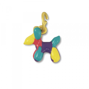Anh&auml;nger Metall Balloon Dog Multicolour-gold