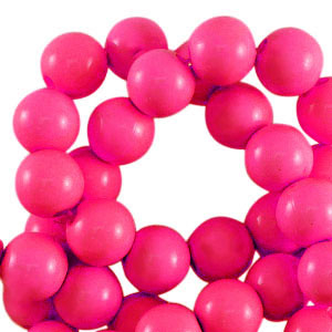 10 mm Perlen aus Acryl shiny Pink