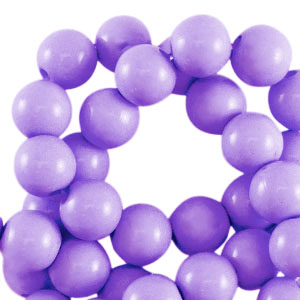 6 mm Perlen aus Acryl shiny Lilac