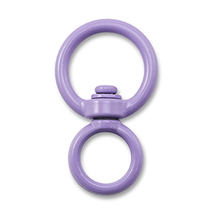 Farbiges Zubeh&ouml;r F&uuml;r Schl&uuml;ssel Anh&auml;nger Round Purple