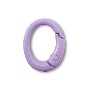 Farbiges Zubeh&ouml;r F&uuml;r Schl&uuml;ssel Anh&auml;nger Oval Purple