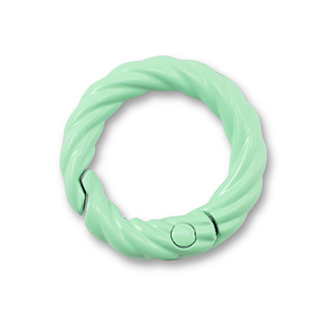 Farbiges Zubeh&ouml;r F&uuml;r Schl&uuml;ssel Anh&auml;nger Ring Mint green