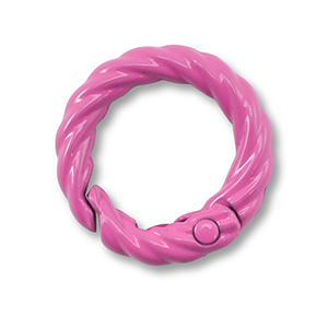 Farbiges Zubeh&ouml;r F&uuml;r Schl&uuml;ssel Anh&auml;nger Ring Magenta pink