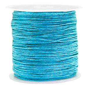 Band Macram&eacute; 0.8mm Ocean blue