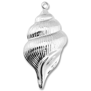 Anh&auml;nger aus Stainless Steel - Rostfreiem Stahl Whelk Silver