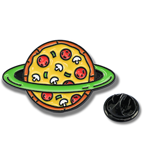 Anstecker Pizza Planet Yellow-green-red