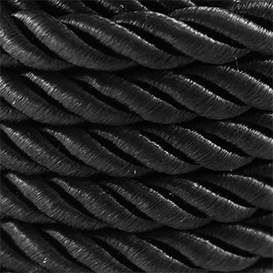 Musthave Kordel Twisted 10mm Black