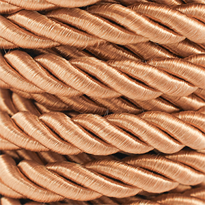 Musthave Kordel Twisted 10mm Camel brown