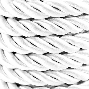 Musthave Kordel Twisted 10mm White