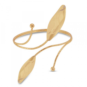 Armcuff&nbsp;Leaf Gold