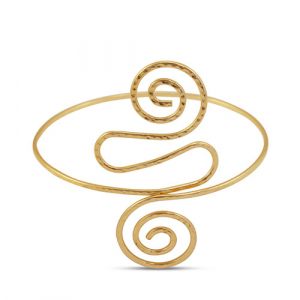 Armcuff&nbsp;Spiral Gold
