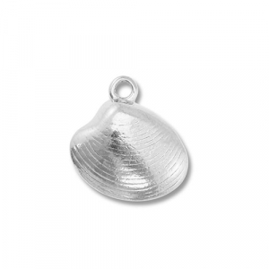 Anh&auml;nger aus Stainless Steel - Rostfreiem Stahl Shell Silver