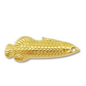 Anh&auml;nger aus Stainless Steel - Rostfreiem Stahl Fish Gold