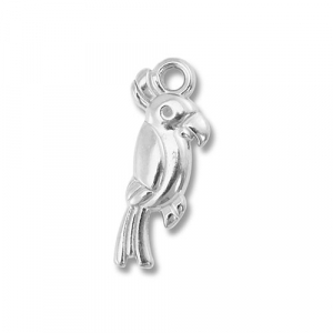 Anh&auml;nger aus Stainless Steel - Rostfreiem Stahl Parrot Silver