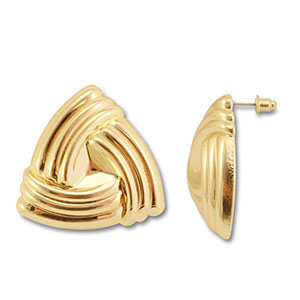 Musthave Ohrringe Triangle Gold
