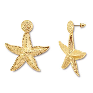 Musthave Ohrringe Starfish Gold