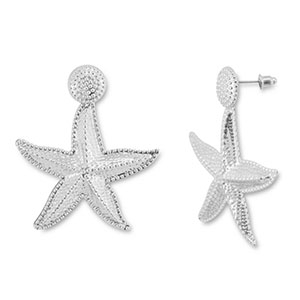 Musthave Ohrringe Starfish Silver