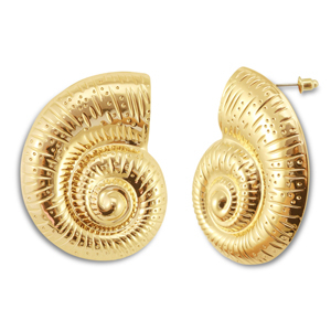 Musthave Ohrringe Shell Gold