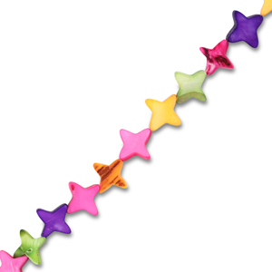 Perle Muschel Star Multicolour