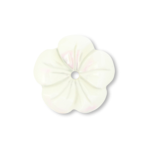 Perle Muschel Flower Off white