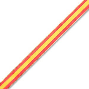 BY31&reg; Schmucktextband mit Spanisches Flaggenband Red-yellow-gold