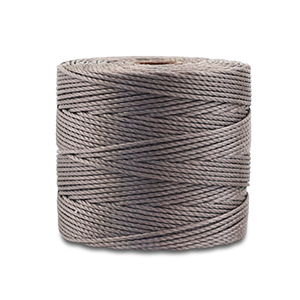 Nylon S-Lon Kordel 0.5mm Silver grey
