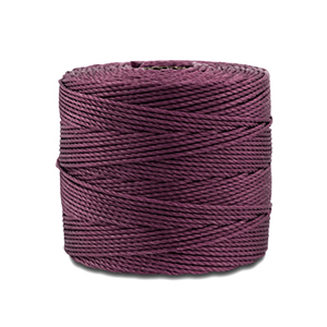 Nylon S-Lon Kordel 0.5mm Aubergine