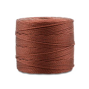 Nylon S-Lon Kordel 0.5mm Mahogany brown